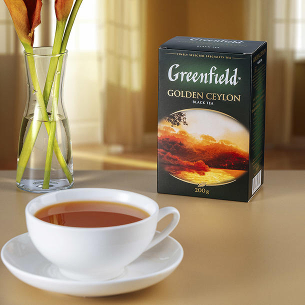 Чай "Гринфилд" черный/зеленый