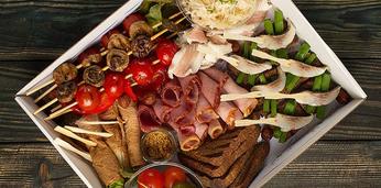 Мужской сет закусочный на 3-4 персоны